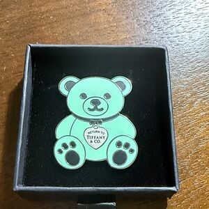 T&Co Blue Teddy Bear Agenda Magnet